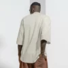 Turtle neck mens cotton t shirt wholesale - Image 5