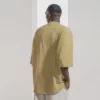 Turtle neck mens cotton t shirt wholesale - Image 4