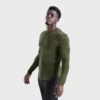 Long sleeve slim fit athletic t shirt - Image 3