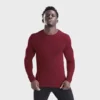 Long sleeve slim fit athletic t shirt - Image 9