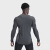 Long sleeve slim fit athletic t shirt - Image 6