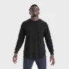 Curved hem extra long t shirt for man - Image 5