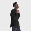 Curved hem extra long t shirt for man - Image 3