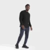 Curved hem extra long t shirt for man - Image 4