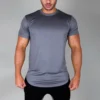 Polyester fast dry mesh workout t shirt in bulk - Image 11