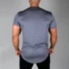 Polyester fast dry mesh workout t shirt in bulk - Image 10