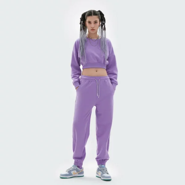 Womens cotton sport sweatsuit wholesale