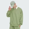 Custom men sportwear tracksuit sweatsuit set - Image 4