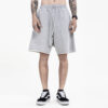 Raw edge oem custom french terry sweat shorts - Image 4
