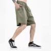 Raw edge oem custom french terry sweat shorts - Image 7
