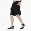 Raw edge oem custom french terry sweat shorts - Image 9