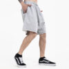 Raw edge oem custom french terry sweat shorts - Image 3