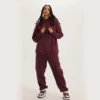 Unisex oversized couple french terry tracksuit wholesale - Image 10