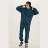 Unisex oversized couple french terry tracksuit wholesale - Image 12