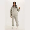 Unisex oversized couple french terry tracksuit wholesale - Image 11