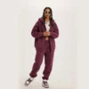 Unisex couple cotton fleece tracksuit - Image 7