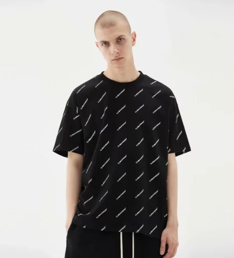 customized full printing logo t shirt