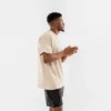 mens stone wash t shirt with custom logo - Image 5