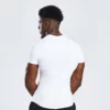 quick dry polyester muscle fit v neck t shirt - Image 6