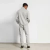 Custom unisex french terry 1/4 zip up tracksuit set - Image 10
