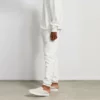 Custom unisex french terry 1/4 zip up tracksuit set - Image 9