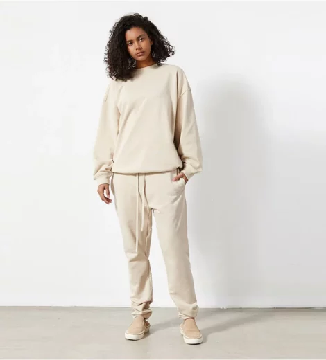 Unisex cotton sweatsuit set wholesale