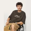 heavyweight drop shoulder baggy tee shirt - Image 4