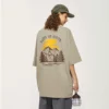heavyweight drop shoulder baggy tee shirt - Image 6