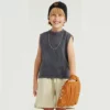 Children’s stone washing tank top vintage used t-shirt - Image 2