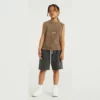 Children’s stone washing tank top vintage used t-shirt - Image 5