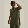 Man’s acid washing tank top with drop arm hole - Image 10