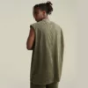 Man’s acid washing tank top with drop arm hole - Image 9