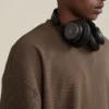 Waffle oversized t-shirt with drop shoulder and crew neck - Image 3