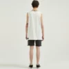 Unisex ripped design sleeveless loose fit tank top - Image 3