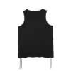 Unisex ripped design sleeveless loose fit tank top - Image 11
