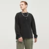 mens long sleeve loose fit vintage t shirt - Image 6