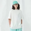 Heavyweight oversized custom logo drop shoulder t shirt - Image 13
