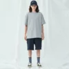 Heavyweight oversized custom logo drop shoulder t shirt - Image 12