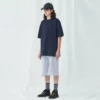 Heavyweight oversized custom logo drop shoulder t shirt - Image 3