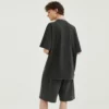 Couple unisex stone washed oversized t shirt - Image 11