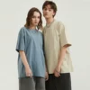 Couple unisex stone washed oversized t shirt - Image 6
