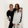 Unisex contrast color sweatsuit set - Image 3