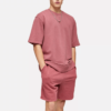 Custom heavyweight t shirt with shorts twin set - Image 2