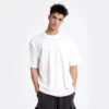 mens heavyweight cotton t-shirt with custom logo - Image 3