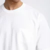 mens heavyweight cotton t-shirt with custom logo - Image 8