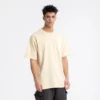 mens heavyweight cotton t-shirt with custom logo - Image 4
