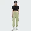 Drawstring side t-shirt for woman made in China - Image 5