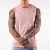 Muscle fit cut-off gym tank top wholesale china - Image 2