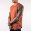 Muscle fit cut-off gym tank top wholesale china - Image 7
