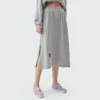 Womens french terry tracksuit set wholesale long dress suit - Image 7